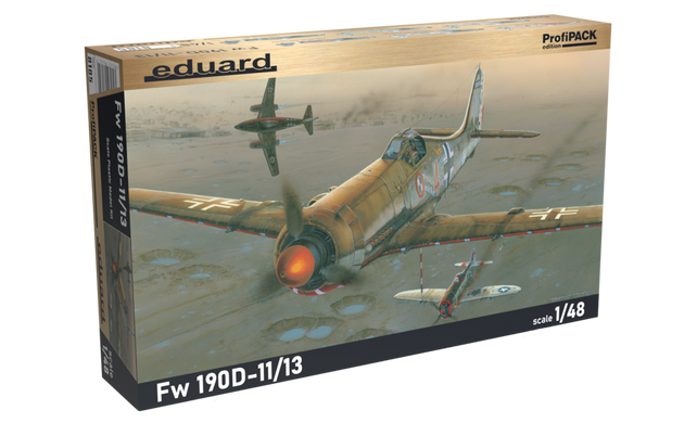 Assembled model 1/48 aircraft Focke-Wulf Fw-190D-11/D-13 ProfiPack Edition Eduard 8185