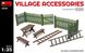 Assembled model 1/35 village accessories Village Accessories MiniArt 35539