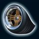 Комплект колес Rim & Tire Set (29) Shadow Spoke 14 "Aoshima 05322 1/24, В наличии