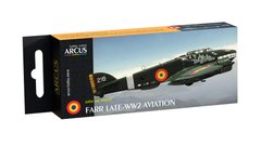 Набір емалевих фарб FARR Late-WW2 Aviation Arcus 4002