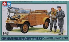 Збірна модель 1/48 німецький Кюбельваген тип 82 Pkw.K1 Kübelwagen Tamiya 32501