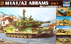 Збірна модель 1/35 танк M1A1/A2 Abrams Trumpeter 01535