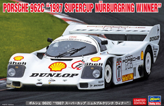 Сборная модель 1/24 автомобиль Porsche 962C "1987 Supercup Nurburgring Winner" Hasegawa 20603