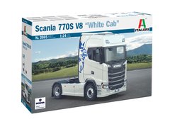 Збірна модель 1/24 вантажівка Scania 770 S V8 "White Cab" Italeri 3965