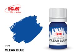 Акрилова фарба Clear Blue (Clear Blue) ICM 1012