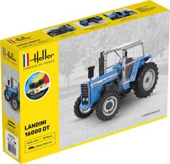 Сборная модель 1/24 трактора Landini 16000 DT стартовый набор Heller 57403