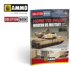 Журнал Как нарисовать современную военную песчаную схему США Solution Book 16 - How to Paint Modern US M