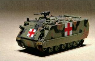 Збірна модель 1/72 бронетранспортер US M113A2 Armored Car Trumpeter 07239