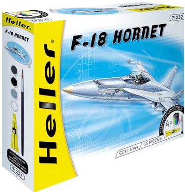 Збірна модель Літака F-18 Hornet Heller 49905 1: 144