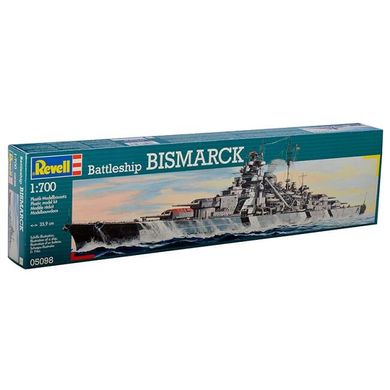 Battleship Bismarck Revell 05098 1/700 build model