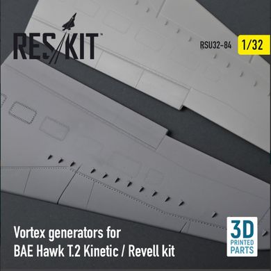 Масштабна модель вихрові генератори для комплекту BAE Hawk T.2 Kinetic / Revell (3D Printing) (1/32), В наявності