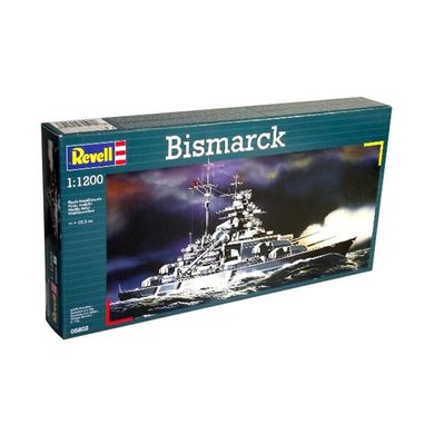 Сборная модель 1/1200 Bismarck Revell 05802