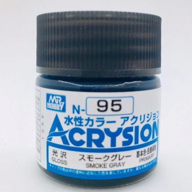 Акрилова фарба Acrysion (N) Smoke Gray Mr.Hobby N095