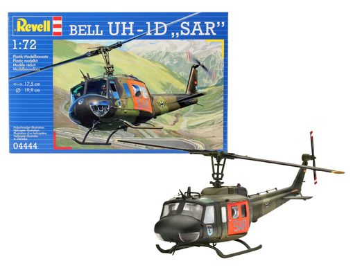 Збірна модель 1/72 гелікоптер Bell UH-1D "SAR" Model Set Revell 64444