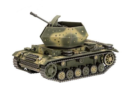 Prefab model 1/72 Flakpanzer III 'Ostwind' (3.7cm Flak 43) Revell 03286