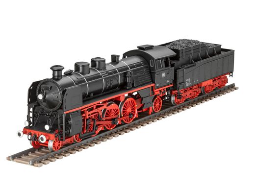 Збірна модель 1/87 локомотив Express locomotive S3/6 BR18(5) with Tender 2‘2’T Revell 02168