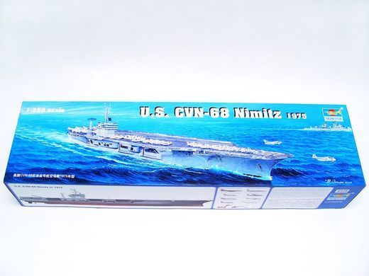 Збірна модель 1:350 корабель U.S.S Nimitz CVN68 Aircraft Carrier 1975 Trumpeter 05605