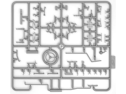 Збірна модель 1/35 Чорнобиль#1. Пункт радіаційного контролю (ЗіЛ-131КШМ, 5 фігур та підставка для діорами з фоном) ICM 35901