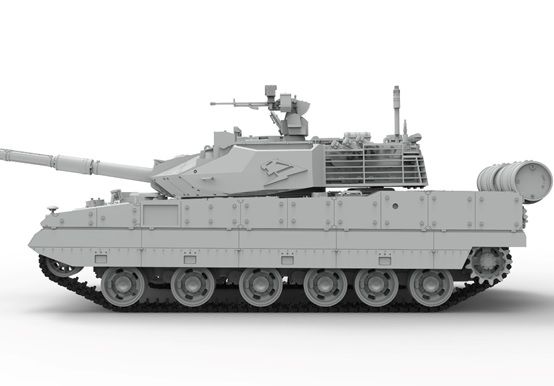 Assembled model 1/35 tank Noak Ztq15 Meng Models TS-048