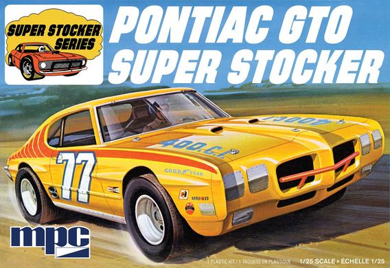 Збірна модель автомобілю 1970 Pontiac Gto Super Stocker MPC 00939 1:25