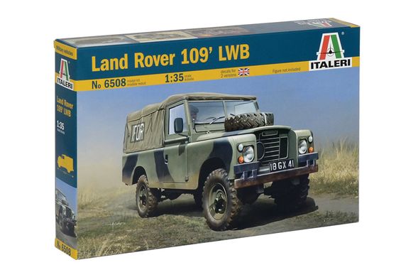 Збірна модель 1/35 позашляховик Land Rover 109’ LWB Italeri 6508