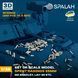 Set of scale model 1:35 spent casings 25mm (M2 Bradley, LAV-25) (260pcs.) SPALAH 32835