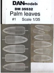 Фототравлення 1/35 листя пальми DAN Models 35532