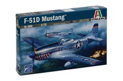 Prefab model 1/72 F-51D Mustang Italeri 0086