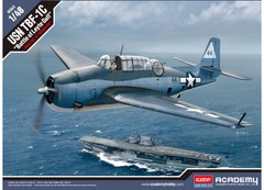 Assembled model 1/48 aircraft TBF-1C "Battle of Leyte Gulf" Academy 12340