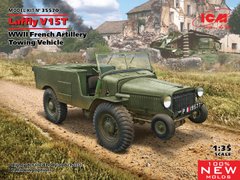 Prefab model 1/35 Laffly V15T, French artillery tractor IISV ICM 35570