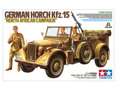 Збірна модель 1/35 німецька військова машина Horch Kfz.15 «Північноафриканський фронт» Tamiya 37015