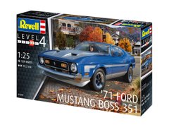 71 Mustang Boss 351 Revell 07699 1/25 Model Car
