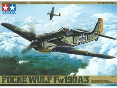 Сборная модель 1/48 самолета Focke-Wulf Fw190 A-3 Tamiya 61037