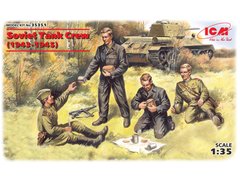Фігури 1/35 Радянський танковий екипаж (1943-1945р.) ICM 35351