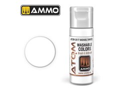 Акриловая краска ATOM WASHABLE White Ammo Mig 20177