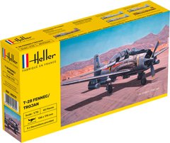 Assembled model 1/72 aircraft T-28 Fennec / Trojan Heller 80279