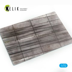 Concrete slabs type 1 Base - Acrylic 3 mm (280 x 180 mm) (170 g) (1/72) Kelik KS72001