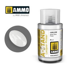 Белая глянцевая грунтовка A-STAND White Gloss Primer Ammo Mig 2356