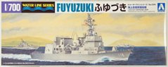 Сборная модель 1/700 корабля Water Line Series #026 JMSDF DD-118 Fuyuzuki Aoshima 00817