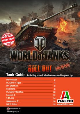 Збірана модель World Of Tanks - Jagdpanzer IV 1:35 Italeri 36510