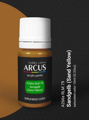 Acrylic paint RLM 79 Sandgelb (Sand Yellow) ARCUS A266