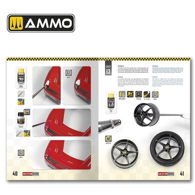 Набір SOLUTION BOX – Як фарбувати та лакувати масштабні автомобілі Ammo Mig 7904