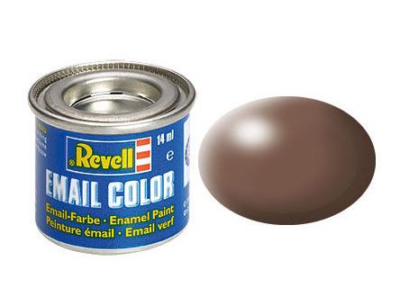 Эмалевая краска Revell #381 Шелковый матовый коричневый RAL 8025 (Silk Matt Brown) Revell 32381