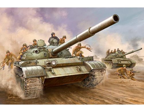 Сборная модель 1/35 средний танк Т-62 1962 образца Trumpeter 00376