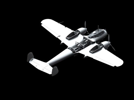 1/48 Do 215 B-4 World War II German Reconnaissance Aircraft Kit ICM 48241