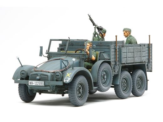 Збірна модель 1/35 вантажівка 6X4 Truck Krupp Protze (Kfz. 70) Personnel Carrier Tamiya 35317