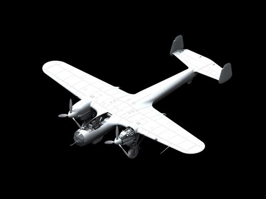 1/48 Do 215 B-4 World War II German Reconnaissance Aircraft Kit ICM 48241