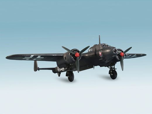 Сборная модель 1/72 самолет Do 17Z-10, Немецкий ночной истребитель 2 Мировой войны ICM 72303
