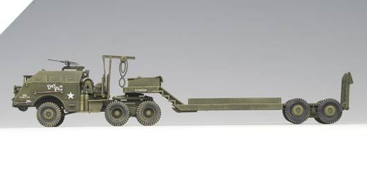 Збірна модель 1/72 бронетранспортер U.S. Tank Transporter Dragon Wagon Academy 13409