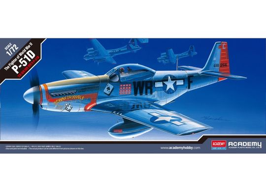 Збірна модель 1/72 літак The Fighter of World War II P-51D Australian Forces Insignia included in ki